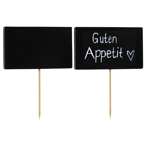 Fingerfood - patyczki 9cm Blackboard